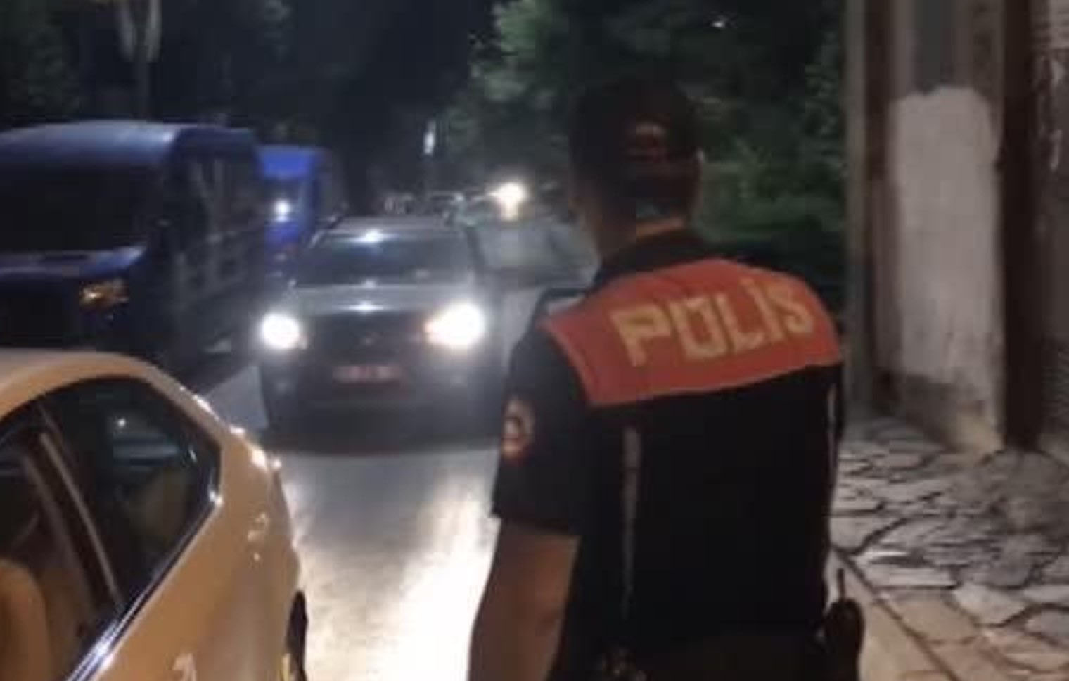 Kütahya'da Polisin Bölge uygulaması